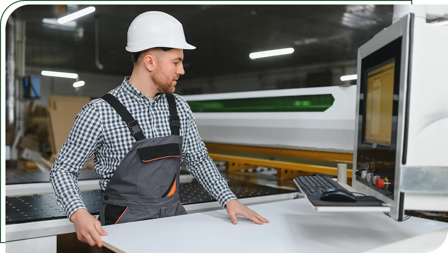 Quality assurance process on site